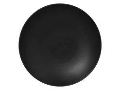 RAK Assiette creuse rond noir porcelaine vitrifiée Ø 25,9 cm Neo Fusion New