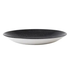 DUDSON Assiette creuse rond noir porcelaine vitrifiée Ø 27,8 cm Evo Origins Sale