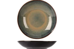 Assiette creuse rond noir porcelaine Ø 26 cm Bogota - PROOF Clearance