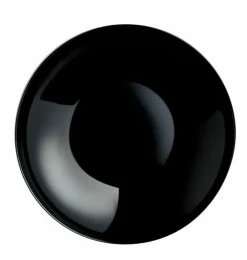 ARCOROC Assiette creuse rond noir verre trempé Ø 26 cm Evolutions   Clearance