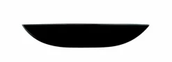 ARCOROC Assiette creuse rond noir verre trempé Ø 26 cm Evolutions Clearance