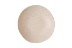 Assiette creuse rond Nutmeg Cream porcelaine vitrifiée Ø 25 cm 25 cm Stonecast Natural - CHURCHILL Outlet