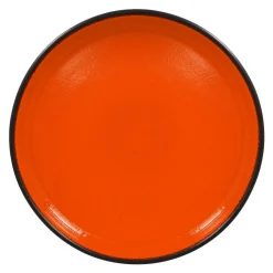 RAK Assiette creuse rond orange porcelaine vitrifiée Ø 27 cm Fire Sale
