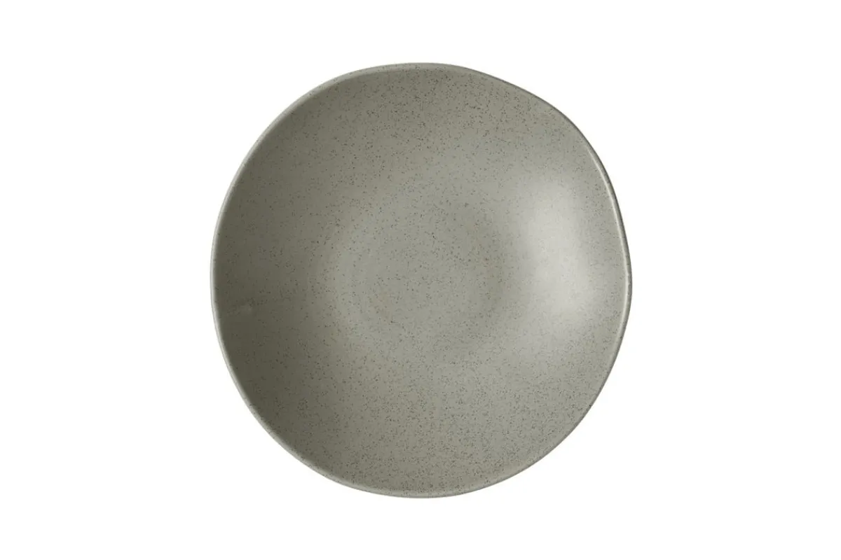 CHURCHILL Assiette creuse rond peppercorn porcelaine vitrifiée Ø 25 cm 25 cm Stonecast Natural Hot