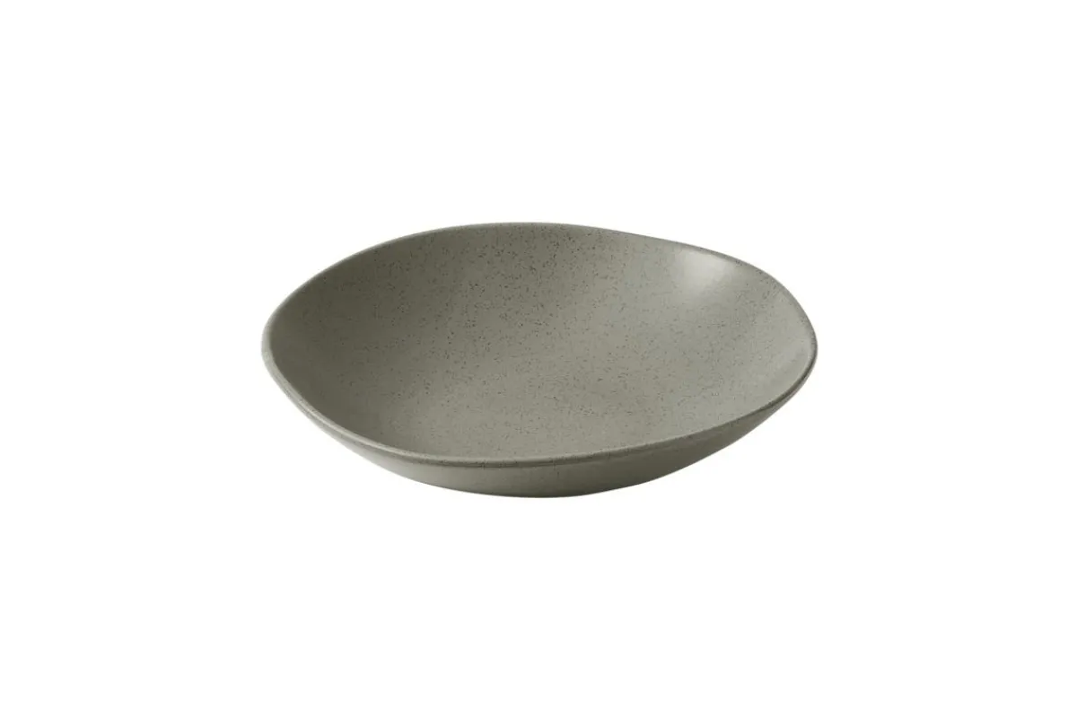 CHURCHILL Assiette creuse rond peppercorn porcelaine vitrifiée Ø 25 cm 25 cm Stonecast Natural Hot