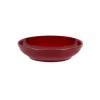 Assiette creuse rond rouge grès émaillé Ø 21 cm Gres Couleur - PRO.MUNDI New