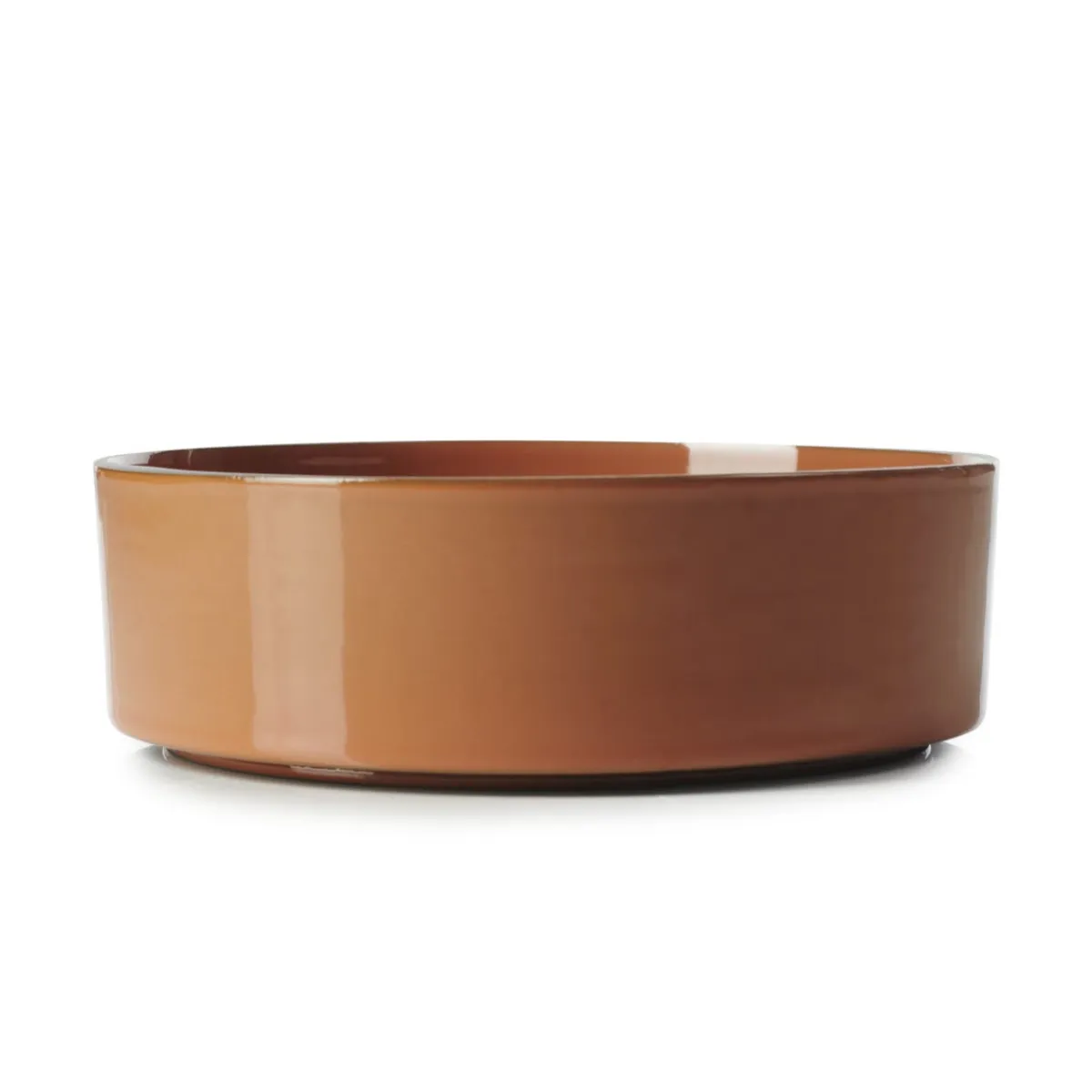 Assiette creuse rond rouge porcelaine culinaire Ø 17 cm Caractère - REVOL Outlet