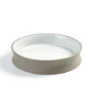 Assiette creuse rond taupe porcelaine Ø 17,5 cm Dusk - SERAX Outlet