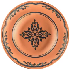 Assiette creuse rond Tero Décor Ostia porcelaine Ø 30 cm Earth - RAK Best