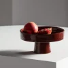 SERAX Assiette creuse rond Venetian red grès émaillé Ø 25 cm La Mère Best