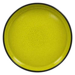 Assiette creuse rond vert porcelaine vitrifiée Ø 19,9 cm Fire - RAK Clearance