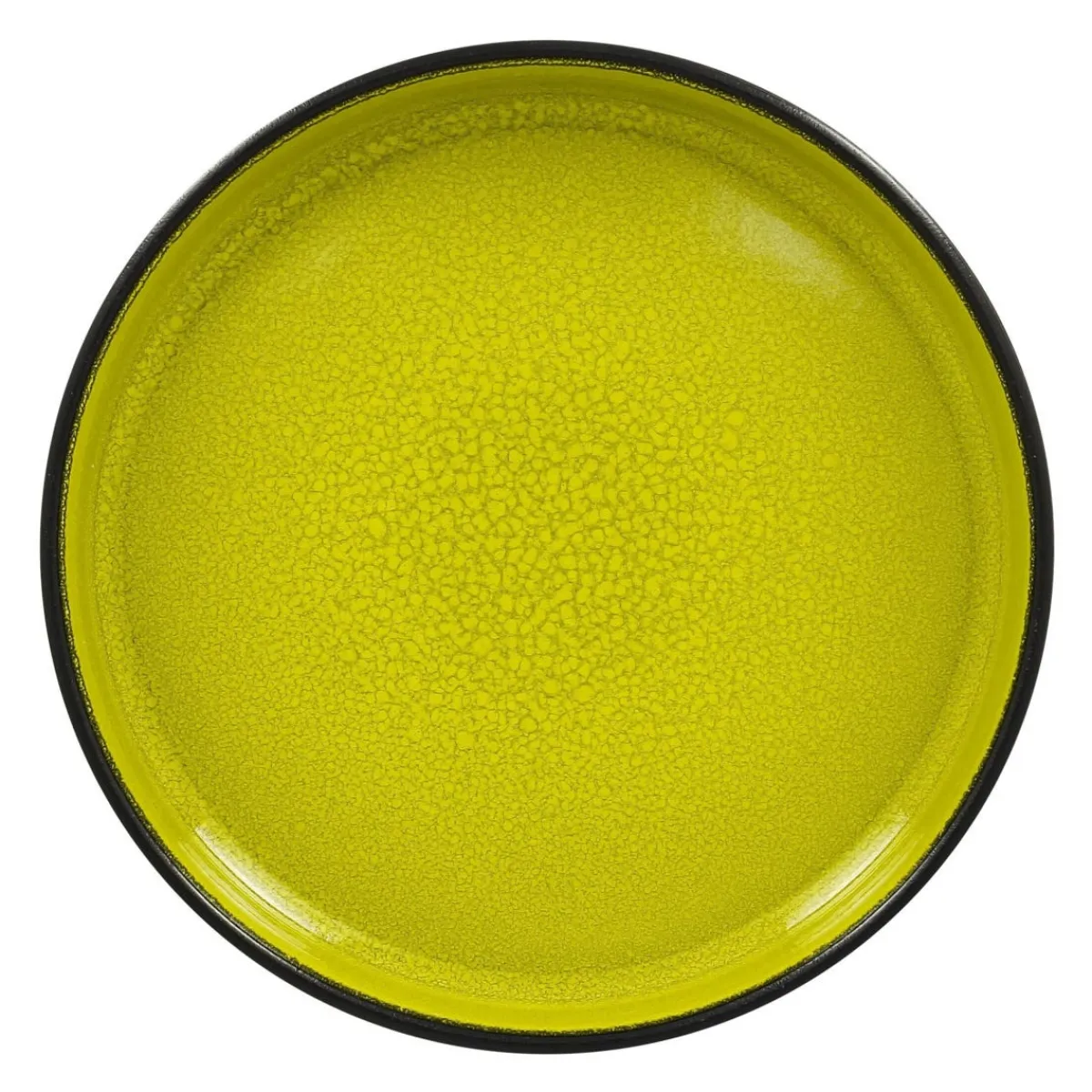 RAK Assiette creuse rond vert porcelaine vitrifiée Ø 27 cm Fire