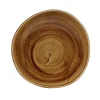 CHURCHILL Assiette creuse rond Vintage Copper porcelaine vitrifiée Ø 25,3 cm Stonecast Patina New