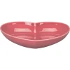 Assiette creuse rose porcelaine 28,2x25 cm  Cliché - RAK