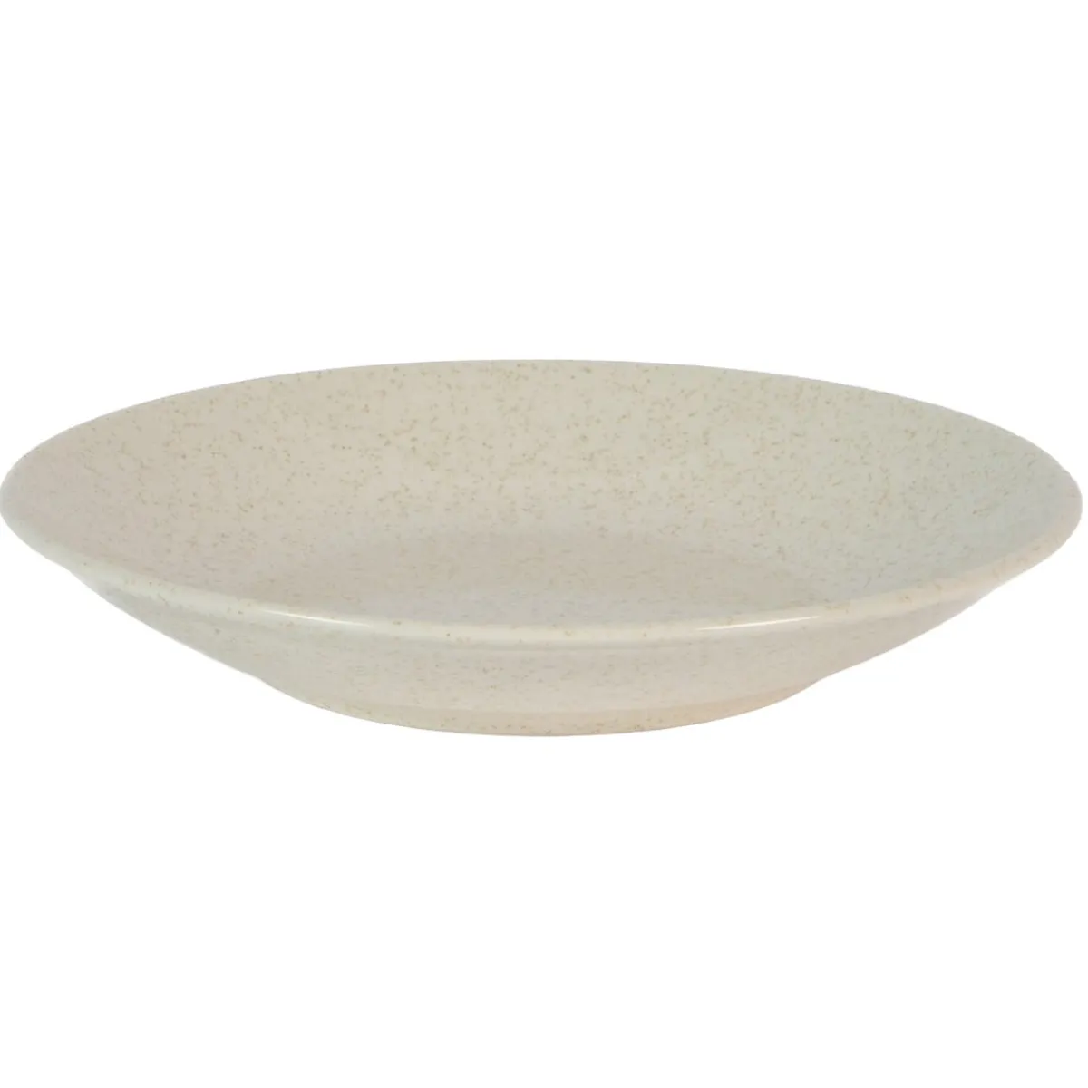 ESSENTIALS COLLECTION Assiette creuse stone grès renforcé Ø 23 cm Twist Online