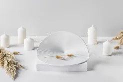 Assiette de présentation blanc porcelaine culinaire 29x18 cm Canopee - PILLIVUYT Outlet