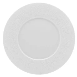 Assiette de présentation rond blanc porcelaine de limoges Ø 32 cm L' Fragment - DEGRENNE
