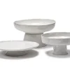 Assiette de présentation rond écru grès émaillé 30,5x30,5 cm La Mère - SERAX Online