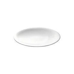 Assiette à dessert rond blanc porcelaine de limoges Ø 21,5 cm Supernature - DEGRENNE Clearance