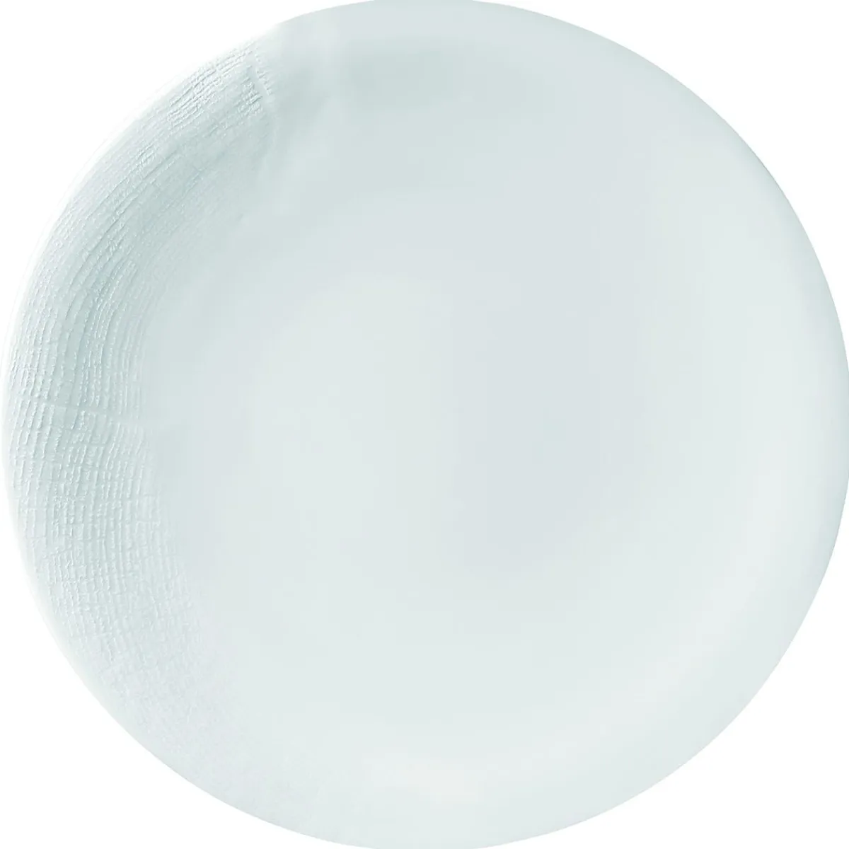 Assiette à dessert rond blanc porcelaine de limoges Ø 21,5 cm Supernature - DEGRENNE Clearance
