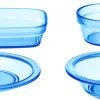 Assiette à dessert rond bleu copolyester Ø 13,4 cm Vaisselle Copolyester - SAINT ROMAIN New