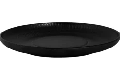 Assiette dessert rond noir porcelaine Ø 20 cm Tonati - PROOF Hot