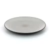 Assiette dim sum rond gris porcelaine culinaire Ø 22 cm Equinoxe - REVOL Hot