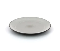 Assiette dim sum rond gris porcelaine culinaire Ø 22 cm Equinoxe - REVOL Hot