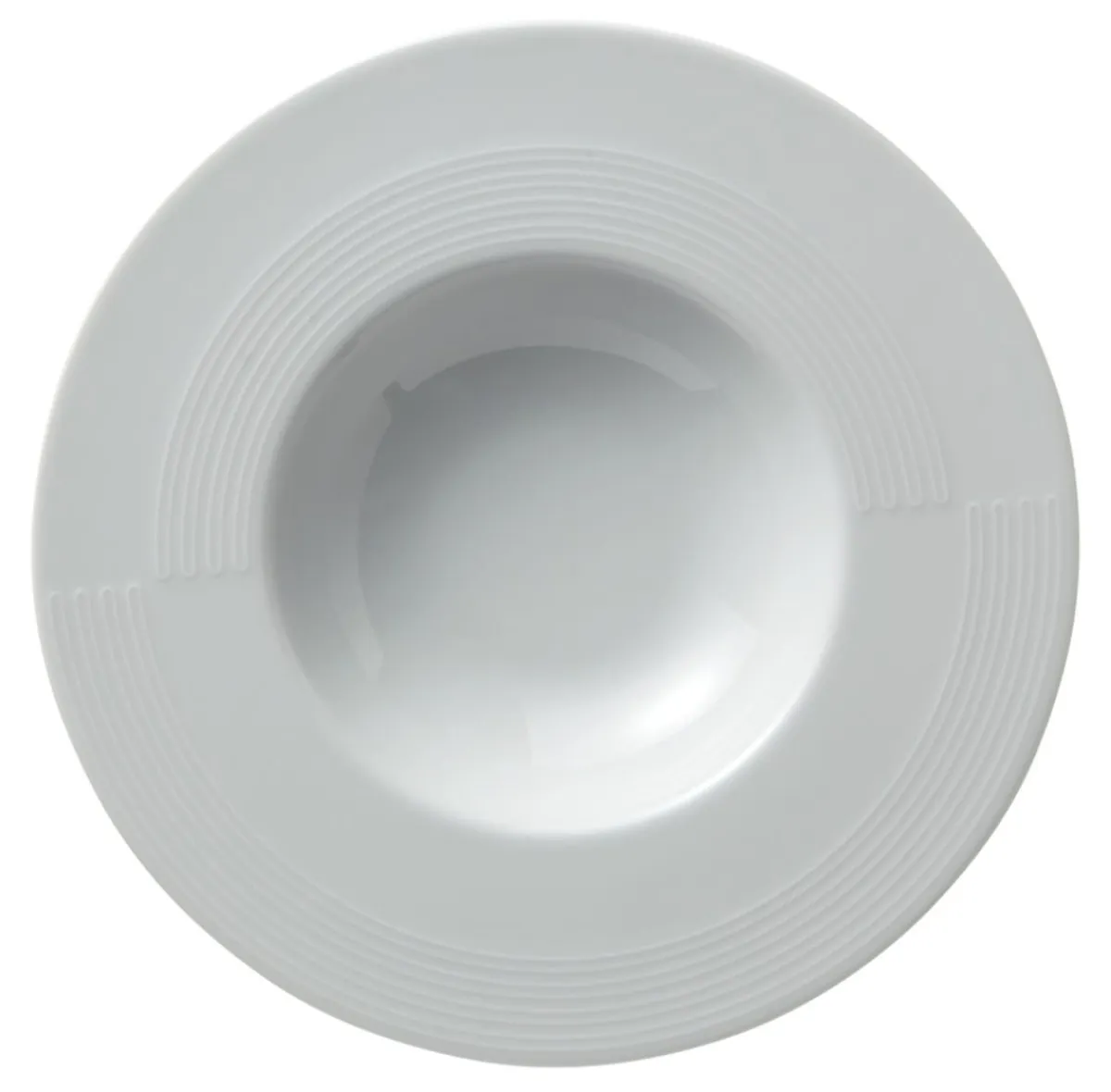 Aucune Assiette extra creuse rond blanc porcelaine Ø 27 cm Gourmet Sale