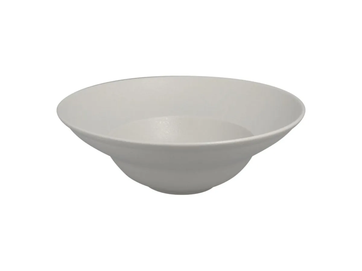 RAK Assiette extra creuse rond Blanc sable porcelaine vitrifiée Ø 22,7 cm Neo Fusion Online
