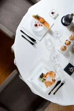 Assiette extra creuse rond blanc résine Nacryl® Ø 15 cm - MEALPLAK Online
