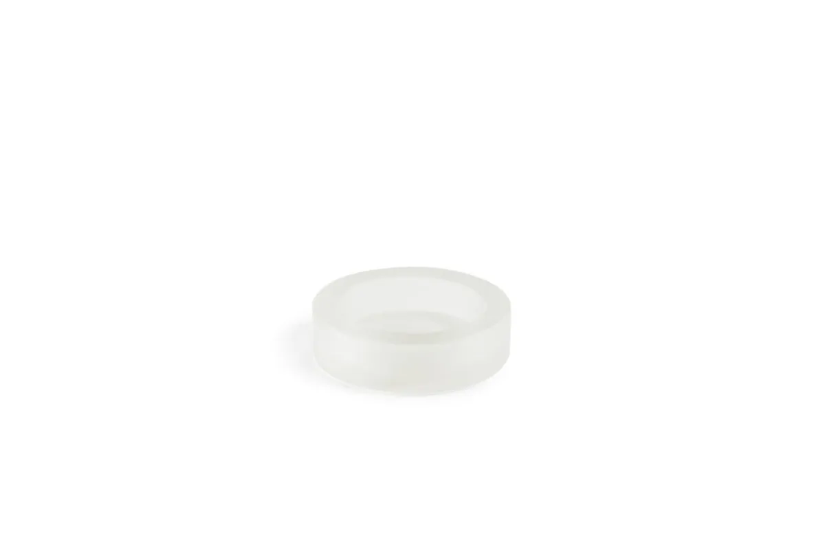Assiette extra creuse rond blanc résine Nacryl® Ø 15 cm - MEALPLAK Online