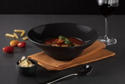 Assiette extra creuse rond Ghera porcelaine Ø 22,7 cm Earth - RAK Hot