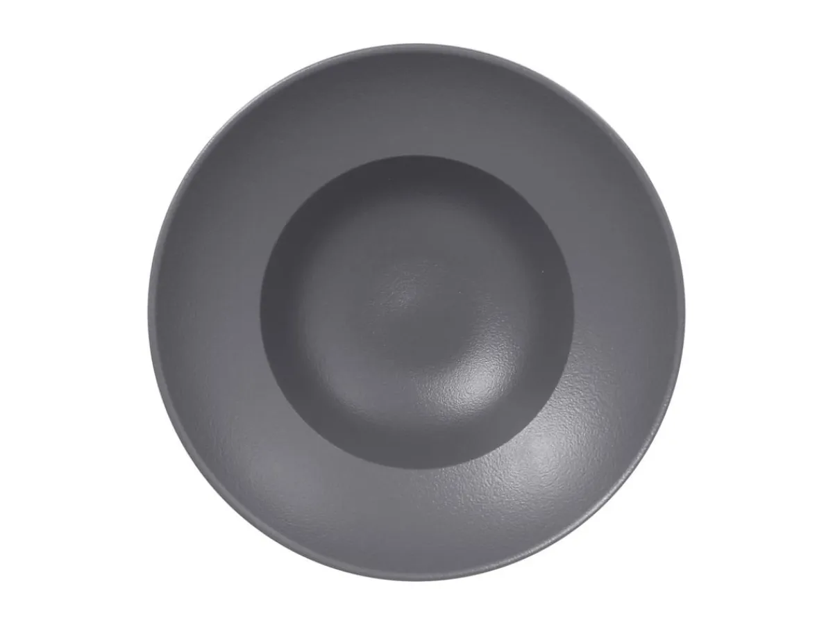 RAK Assiette extra creuse rond Gris stone porcelaine vitrifiée Ø 26,1 cm Neo Fusion Clearance