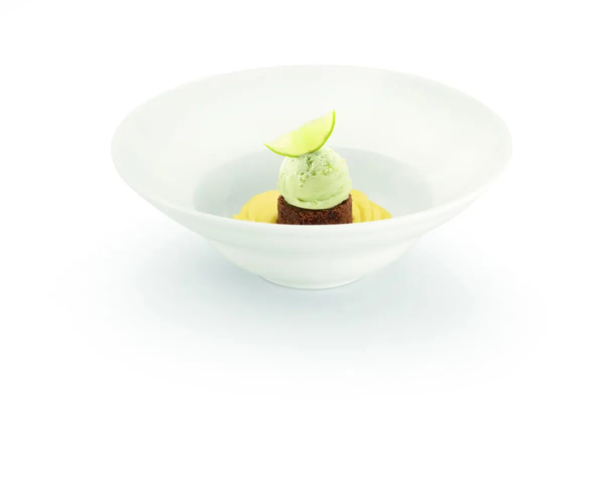 RAK Assiette extra creuse rond ivoire porcelaine vitrifiée Classic Gourmet