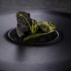 RAK Assiette extra creuse rond noir porcelaine vitrifiée Ø 30,3 cm Neo Fusion Hot