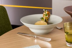 RAK Assiette extra creuse rond violet porcelaine vitrifiée Ø 22,7 cm Neo Fusion Clearance
