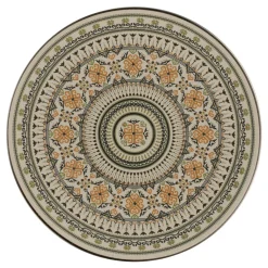 RAK Assiette extra plate rond Argila Décor Genoa porcelaine Ø 20,5 cm Earth Hot