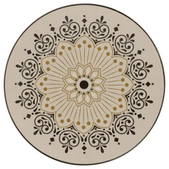 RAK Assiette extra plate rond Argila Décor Cartagena porcelaine Ø 26,5 cm Earth New