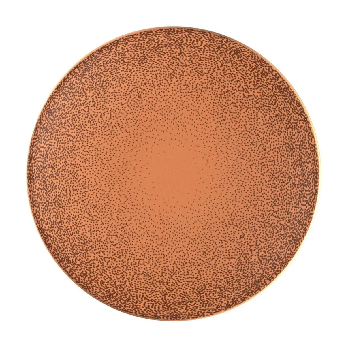 Assiette extra plate rond Tero Décor Denia porcelaine Ø 20,5 cm Earth - RAK Hot