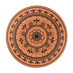 RAK Assiette extra plate rond Tero Décor Alexandria porcelaine Ø 26,5 cm Earth New
