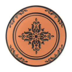 RAK Assiette extra plate rond Tero Décor Ostia porcelaine Ø 26,5 cm Earth