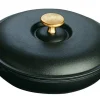 Assiette fonte d'acier Sans revêtement Avec couvercle Ø 20 cm 8,6 cm 0,75 L - STAUB Outlet