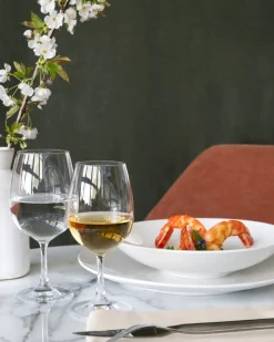 ACCOLADE Assiette gastro creuse rond blanc porcelaine Ø 28 cm Gusto Online