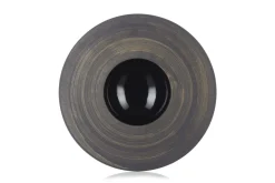 REVOL Assiette gastro creuse rond noir porcelaine culinaire Ø 30,3 cm Sphere Best