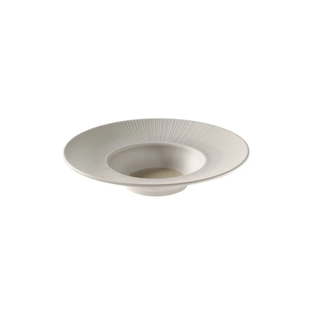 Assiette gourmet mélamine beige Ø 29 cm 6 cm 30 cl Blush - APS Discount