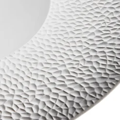 DEGRENNE Assiette gourmet rond blanc porcelaine de limoges Ø 30 cm L' Fragment Discount