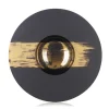 REVOL Assiette gourmet rond noir porcelaine culinaire Ø 30,3 cm Sphere Best