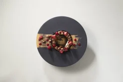 REVOL Assiette gourmet rond noir porcelaine culinaire Ø 30,3 cm Sphere Best