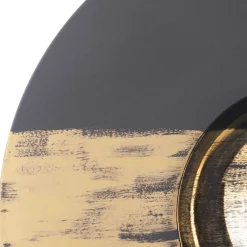 REVOL Assiette gourmet rond noir porcelaine culinaire Ø 30,3 cm Sphere Best